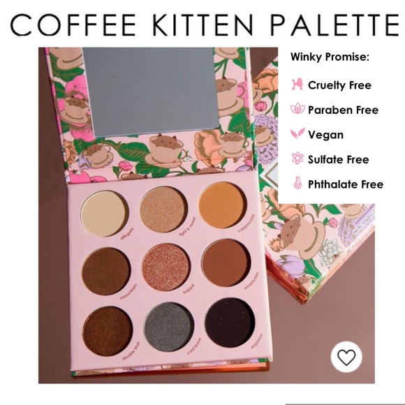 WINKY LUX Other - ALL NEW Winky Lux Coffee Kitten Eyeshadow Palette